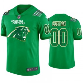 Tröjor Carolina Panthers Custom Kelly gröna St. Patricks Day - Män